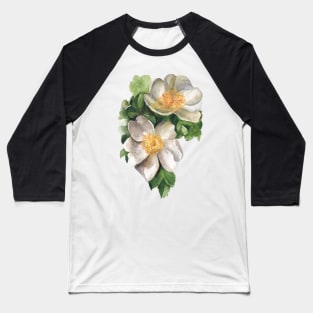 Fried Egg Poppy Baseball T-Shirt